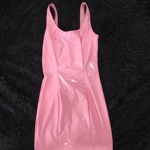 Pink mini fashion nova dress